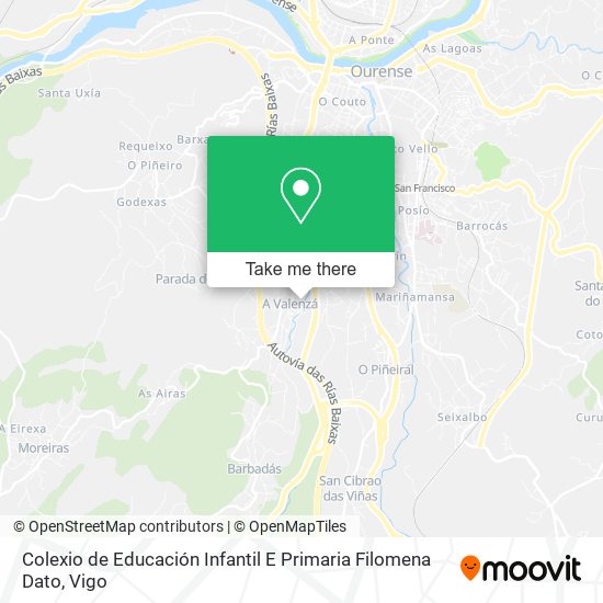 Colexio de Educación Infantil E Primaria Filomena Dato map