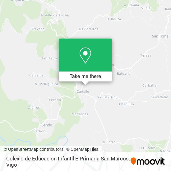 Colexio de Educación Infantil E Primaria San Marcos map