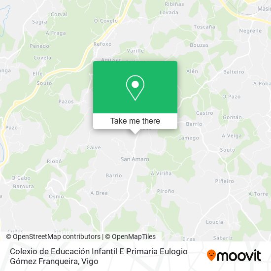 Colexio de Educación Infantil E Primaria Eulogio Gómez Franqueira map
