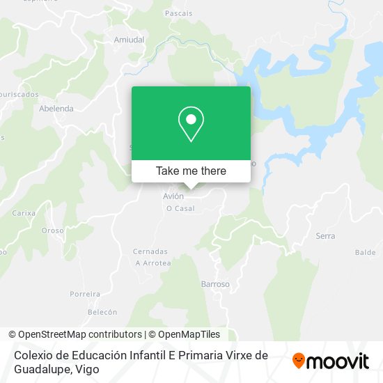 Colexio de Educación Infantil E Primaria Virxe de Guadalupe map