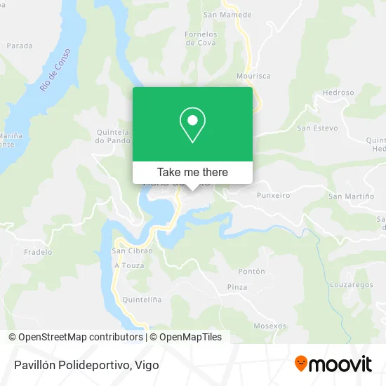 Pavillón Polideportivo map