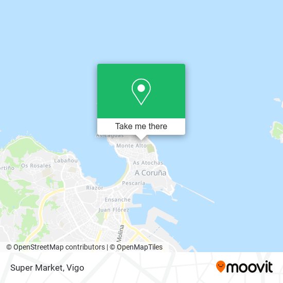 mapa Super Market