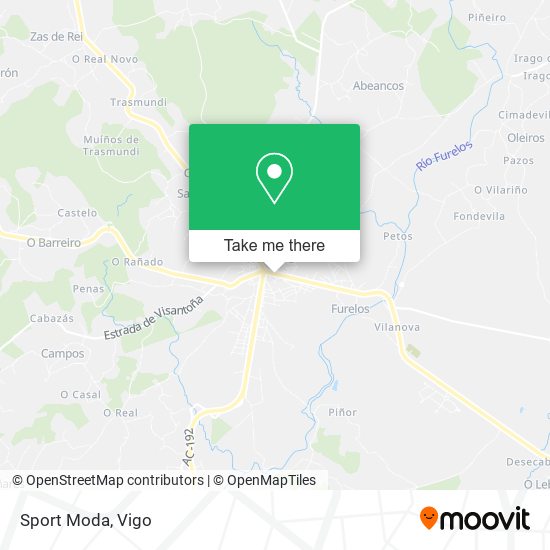 Sport Moda map