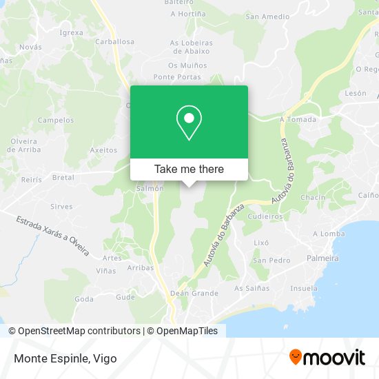Monte Espinle map