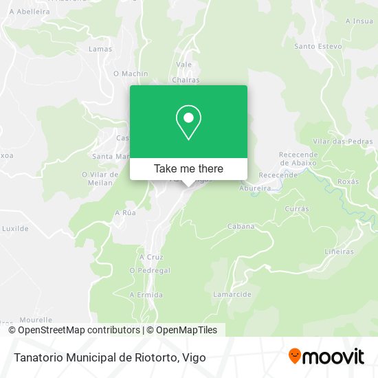 Tanatorio Municipal de Riotorto map