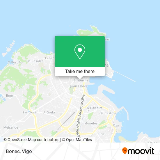 Bonec map