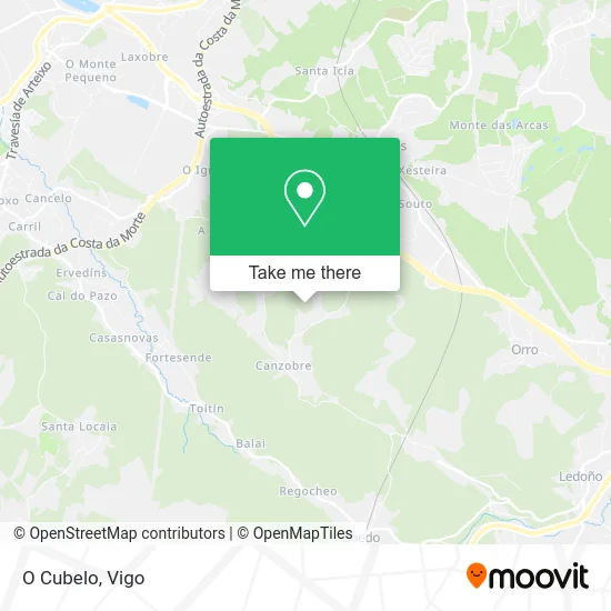 O Cubelo map