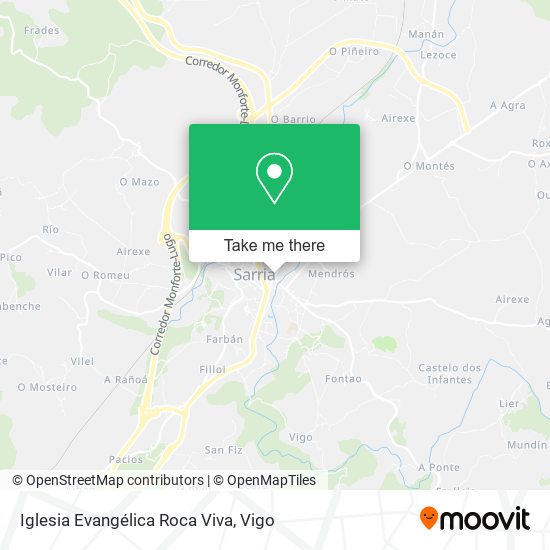 Iglesia Evangélica Roca Viva map