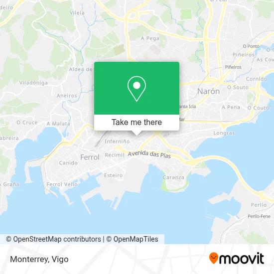 Monterrey map