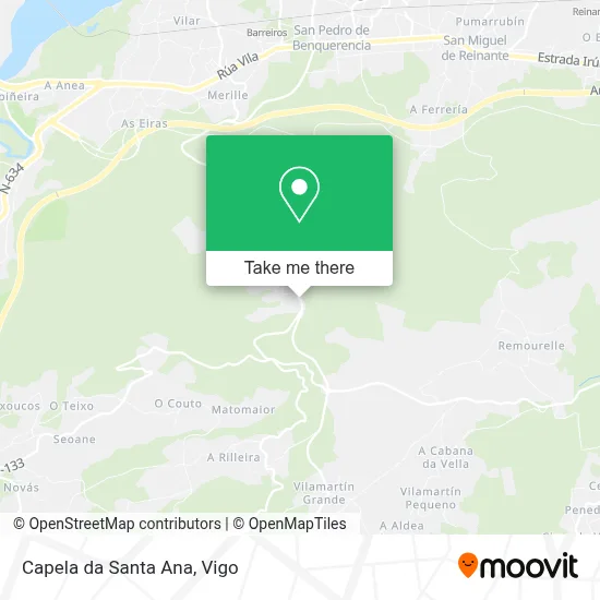 Capela da Santa Ana map