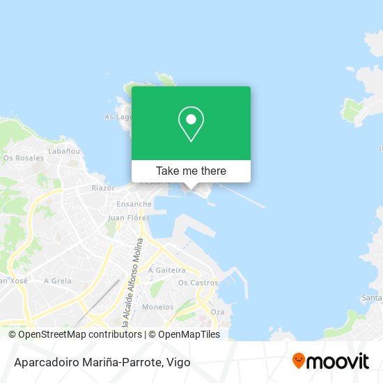Aparcadoiro Mariña-Parrote map
