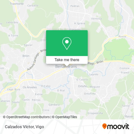 Calzados Víctor map