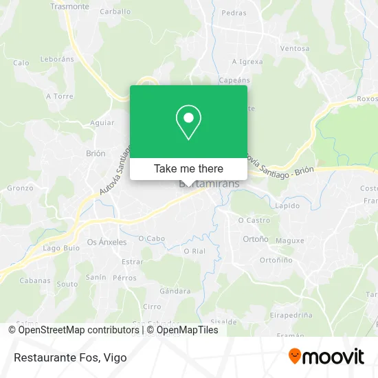 Restaurante Fos map