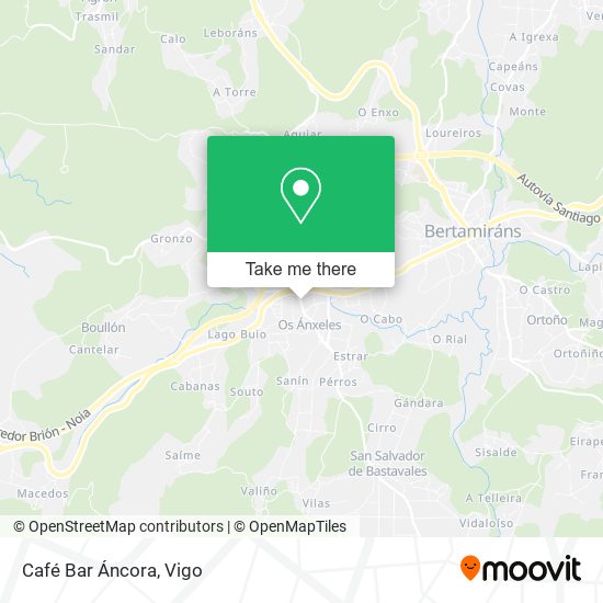 Café Bar Áncora map