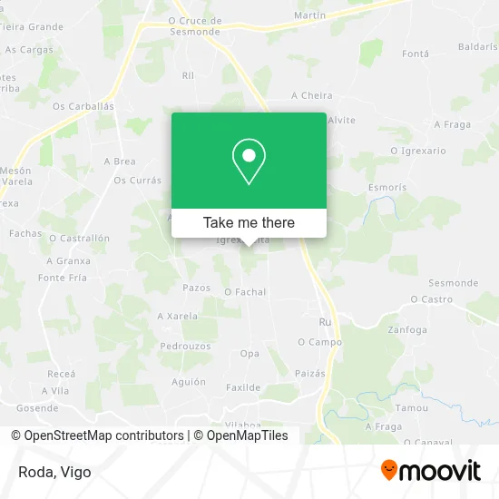 Roda map