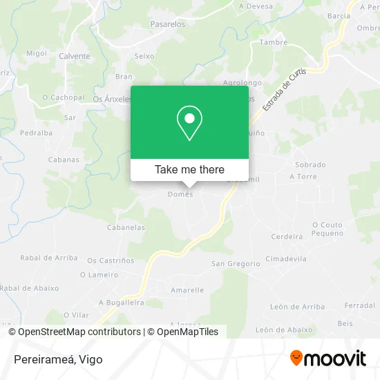 Pereirameá map
