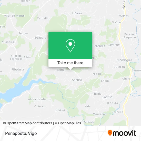 Penaposta map