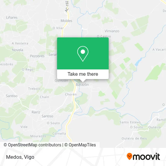 Medos map