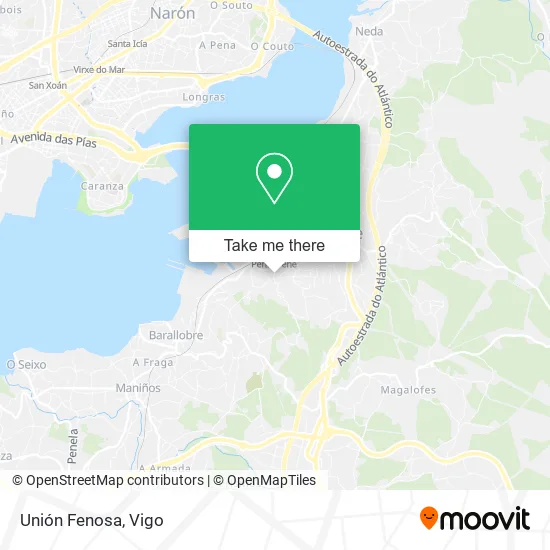 mapa Unión Fenosa