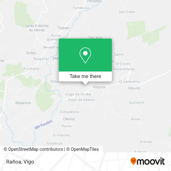 Rañoa map