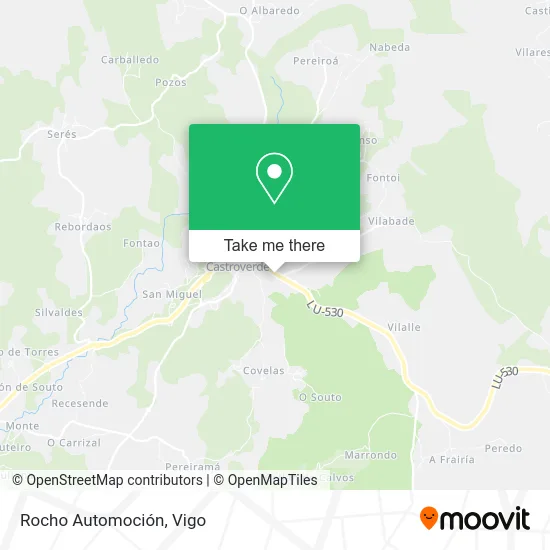 Rocho Automoción map