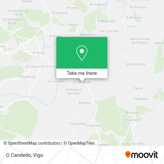 O Candedo map