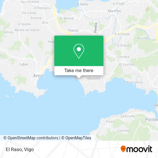 El Raso map
