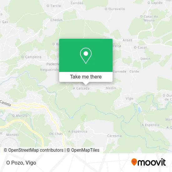 O Pozo map