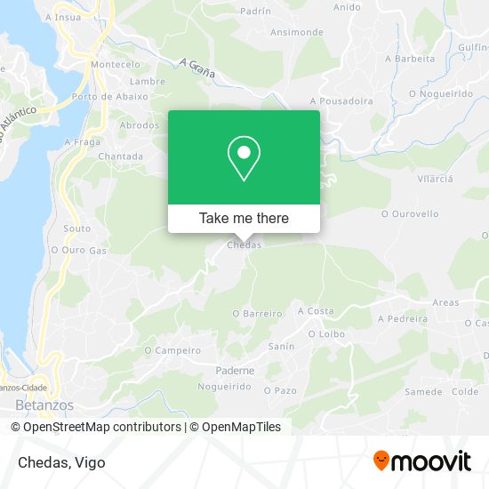 Chedas map