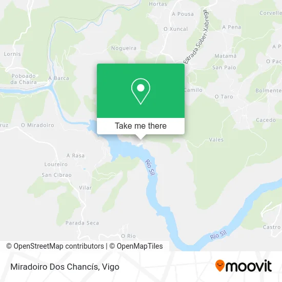 Miradoiro Dos Chancís map