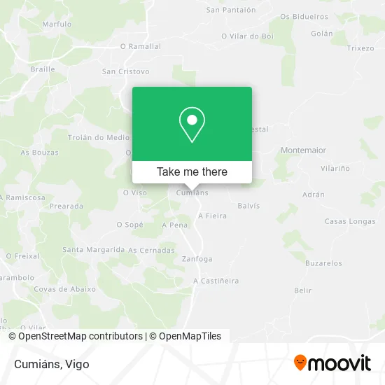 Cumiáns map