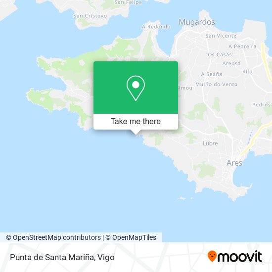 Punta de Santa Mariña map