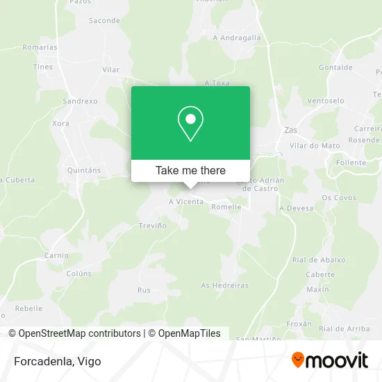 Forcadenla map