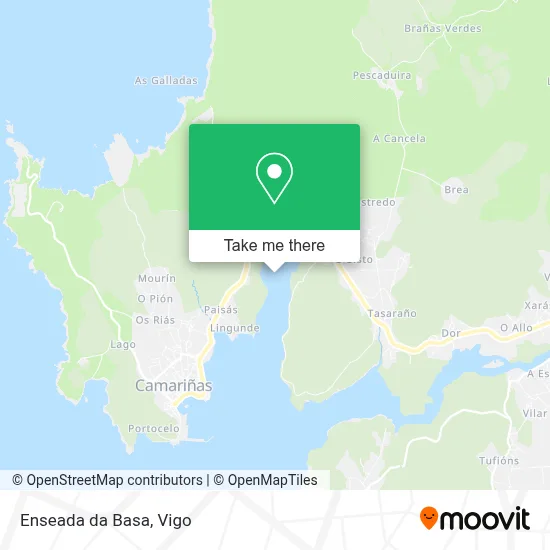 Enseada da Basa map