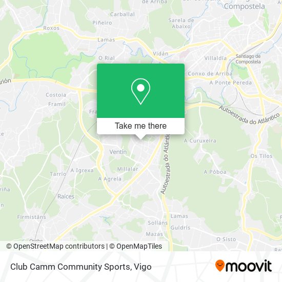 Club Camm Community Sports map