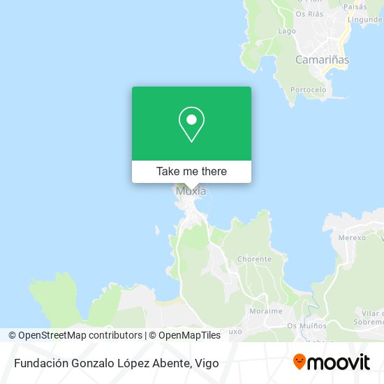 Fundación Gonzalo López Abente map