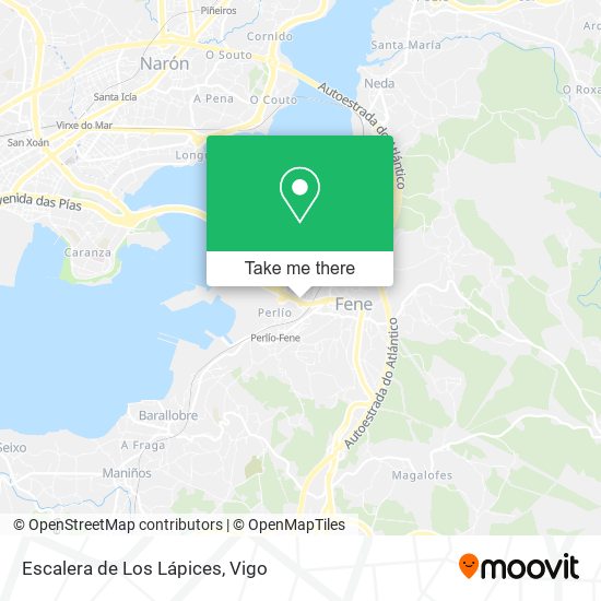 Escalera de Los Lápices map