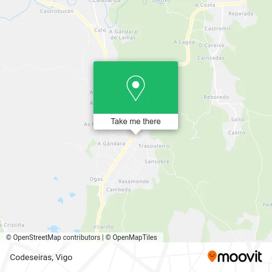 Codeseiras map