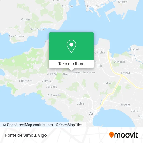 Fonte de Simou map