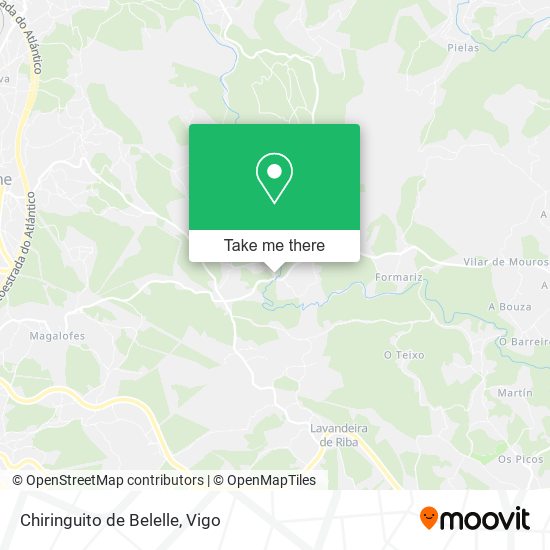 Chiringuito de Belelle map