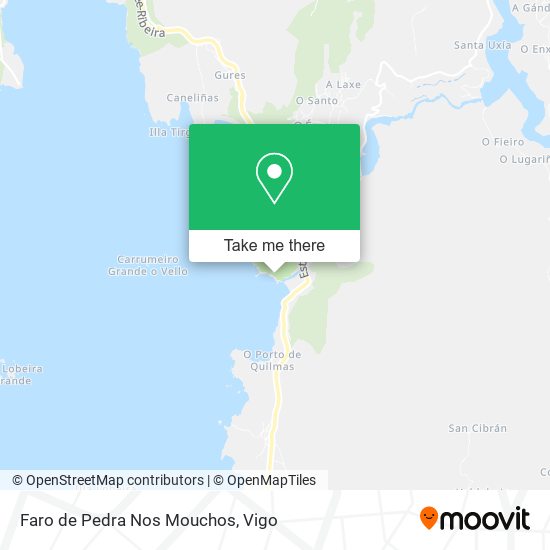 Faro de Pedra Nos Mouchos map
