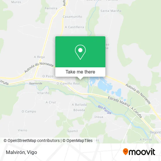 Malvirón map
