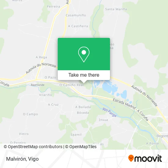 Malvirón map