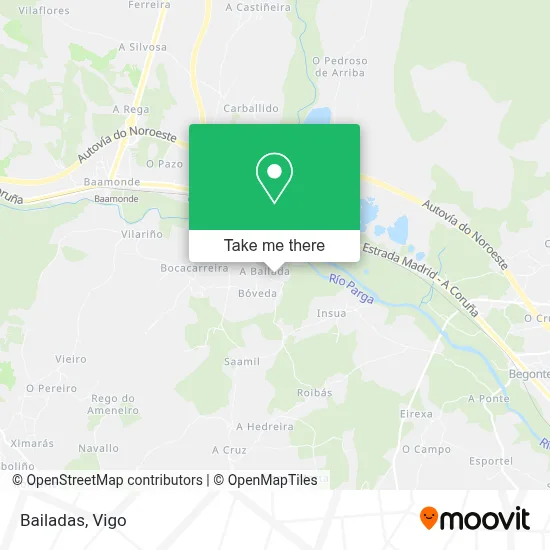 Bailadas map