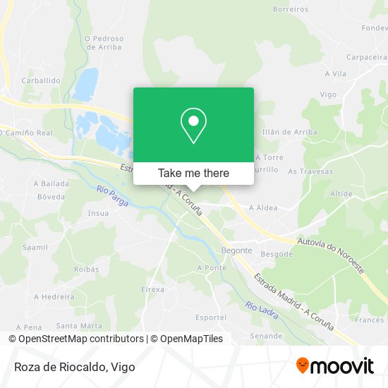 Roza de Riocaldo map