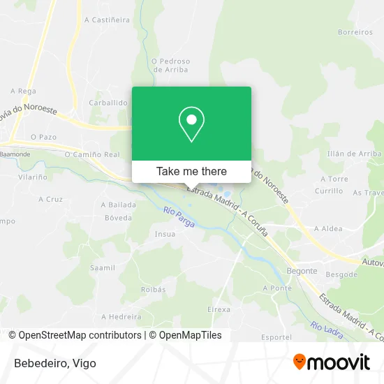 Bebedeiro map