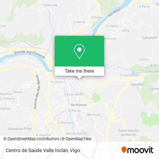 Centro de Saúde Valle Inclán map