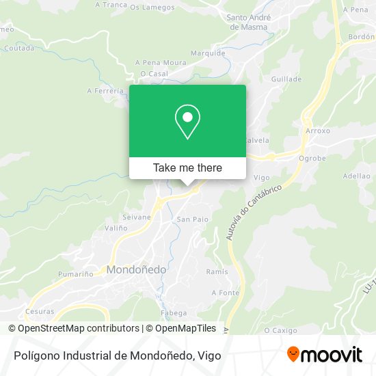 Polígono Industrial de Mondoñedo map