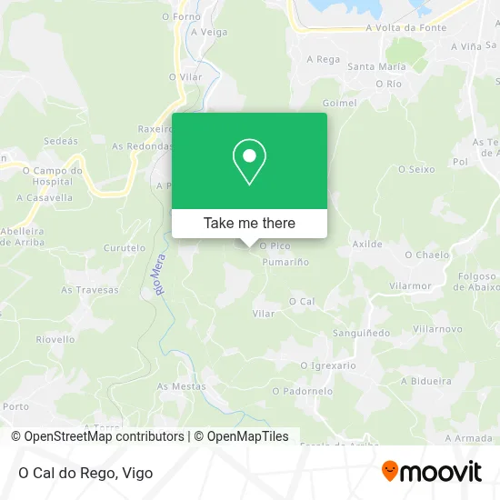 O Cal do Rego map