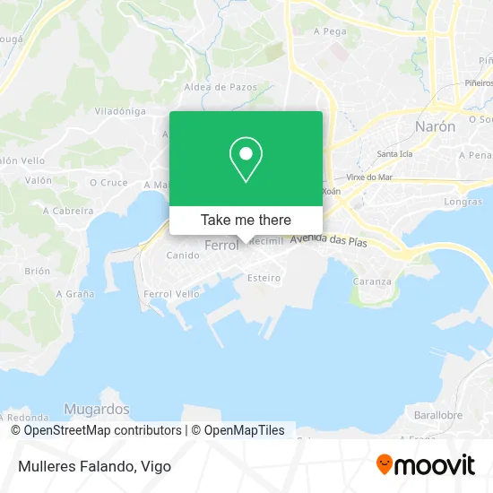 Mulleres Falando map